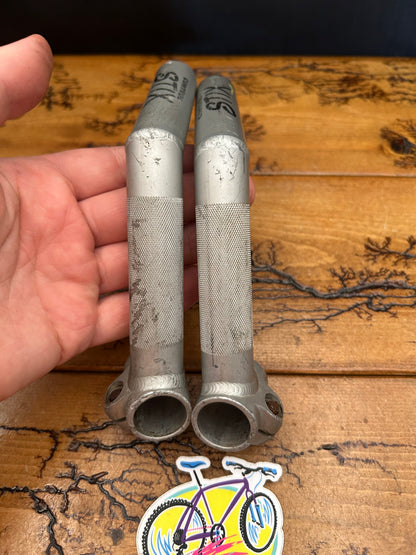 Control Tech Stix L Bend Silver Bar Ends