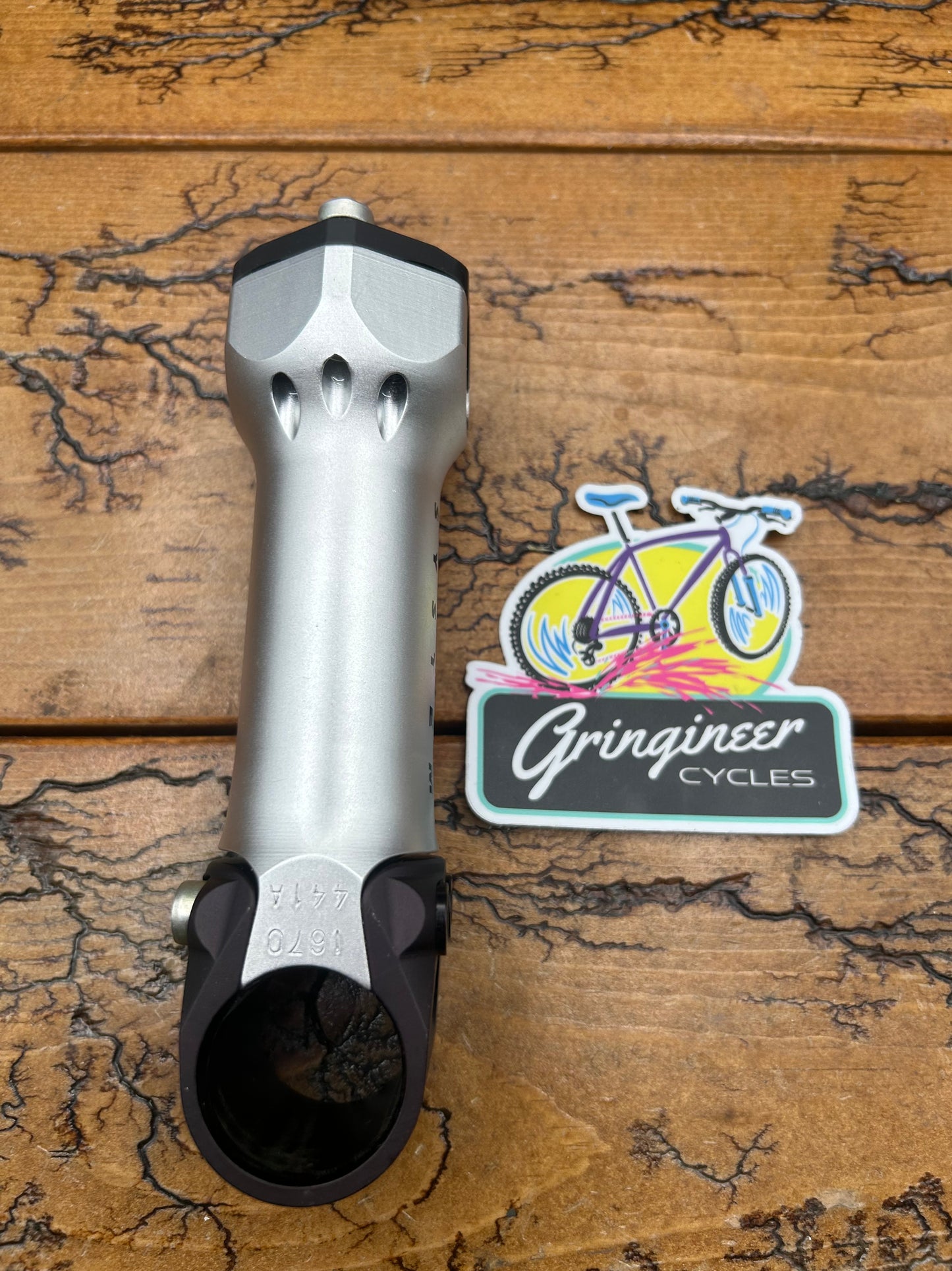 Raceface System 120mm 5 Degree Silver 1 1/8 25.4mm Threadless Stem NOS