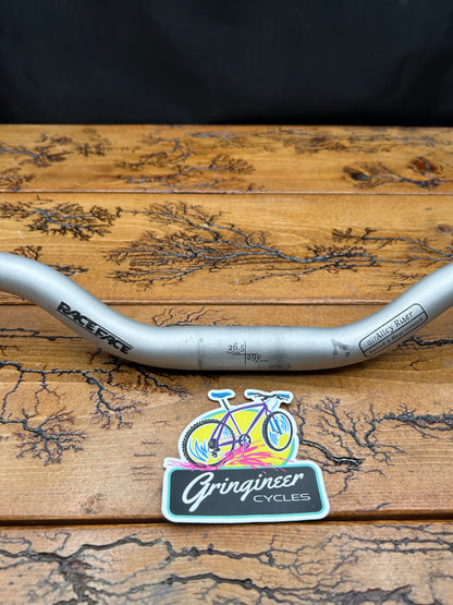 Raceface 615mm 25.4mm Air Alloy Silver Riser Handlebar