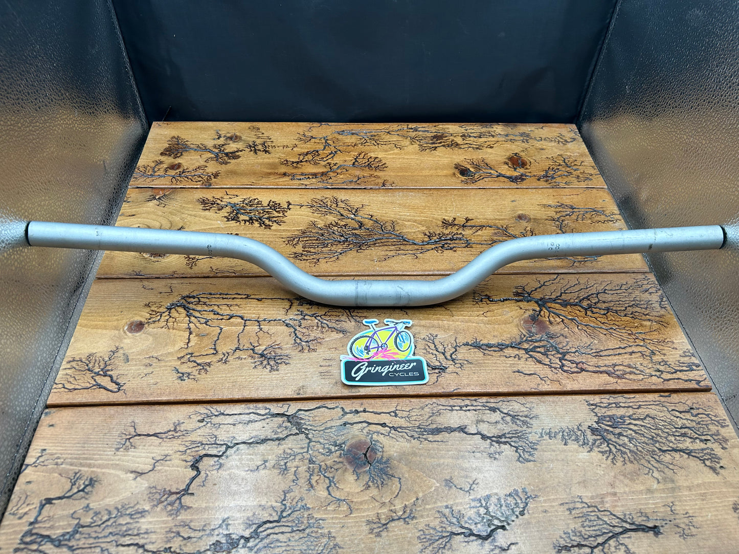 Raceface 615mm 25.4mm Air Alloy Silver Riser Handlebar