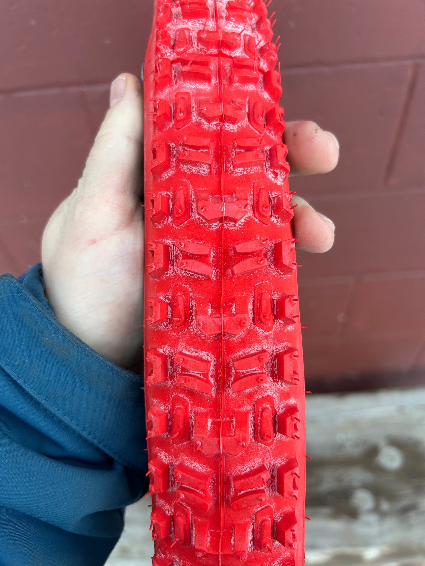 Michelin Hot S 26x2.2 Red and Black Folding Bead Tire NOS