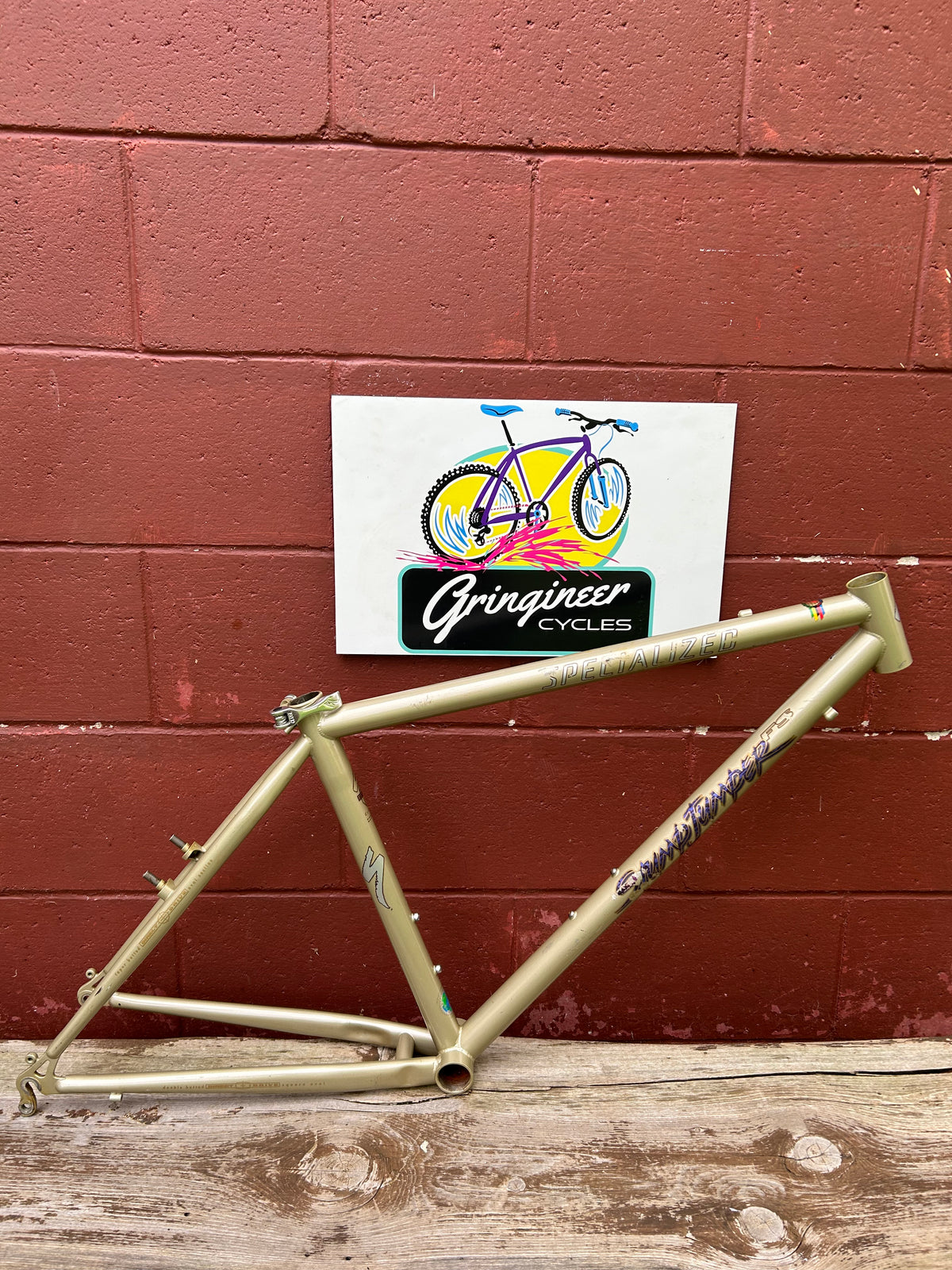 1995 17" Specialized Stumpjumper FS Steel Frame