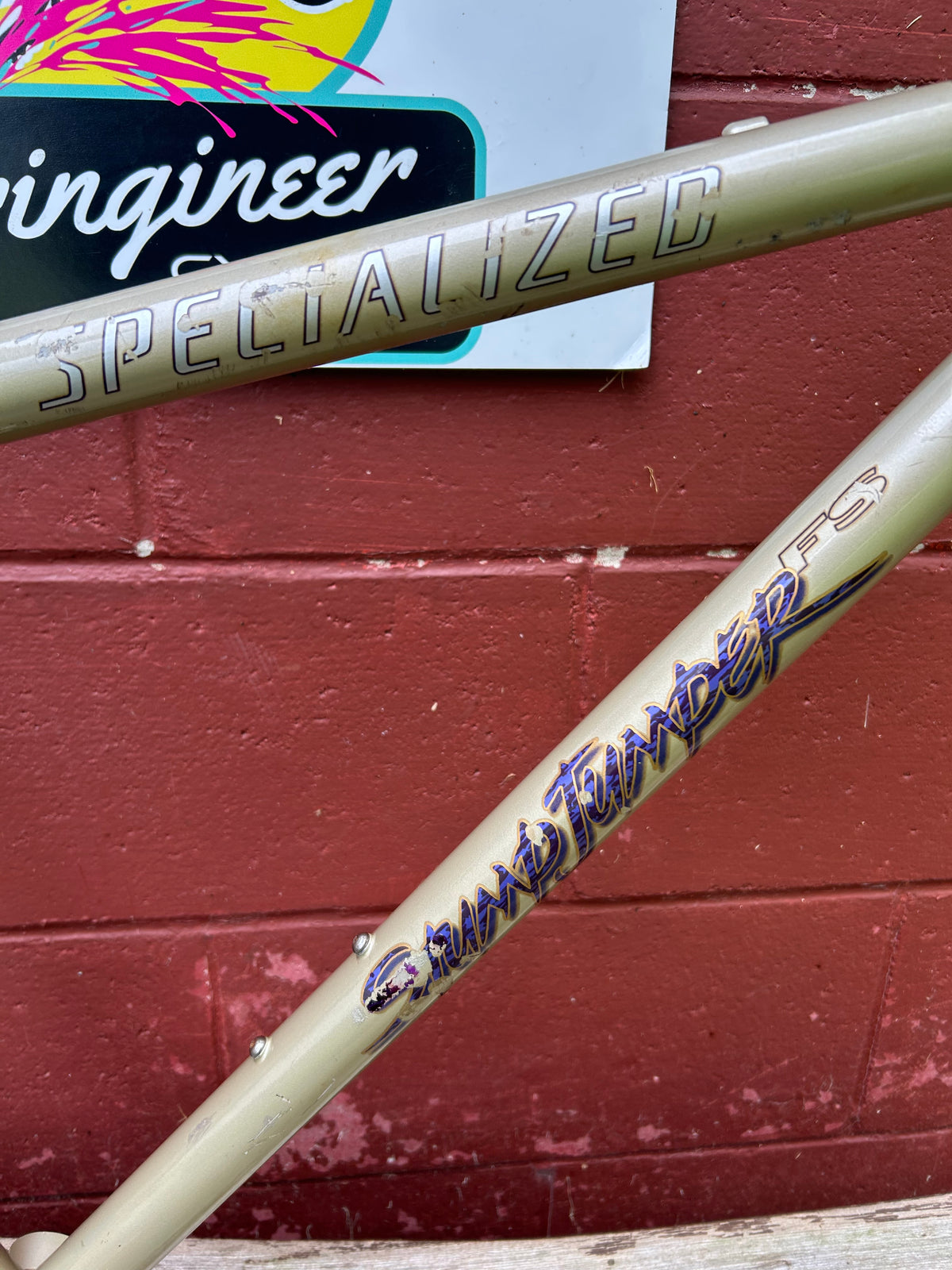 1995 17" Specialized Stumpjumper FS Steel Frame