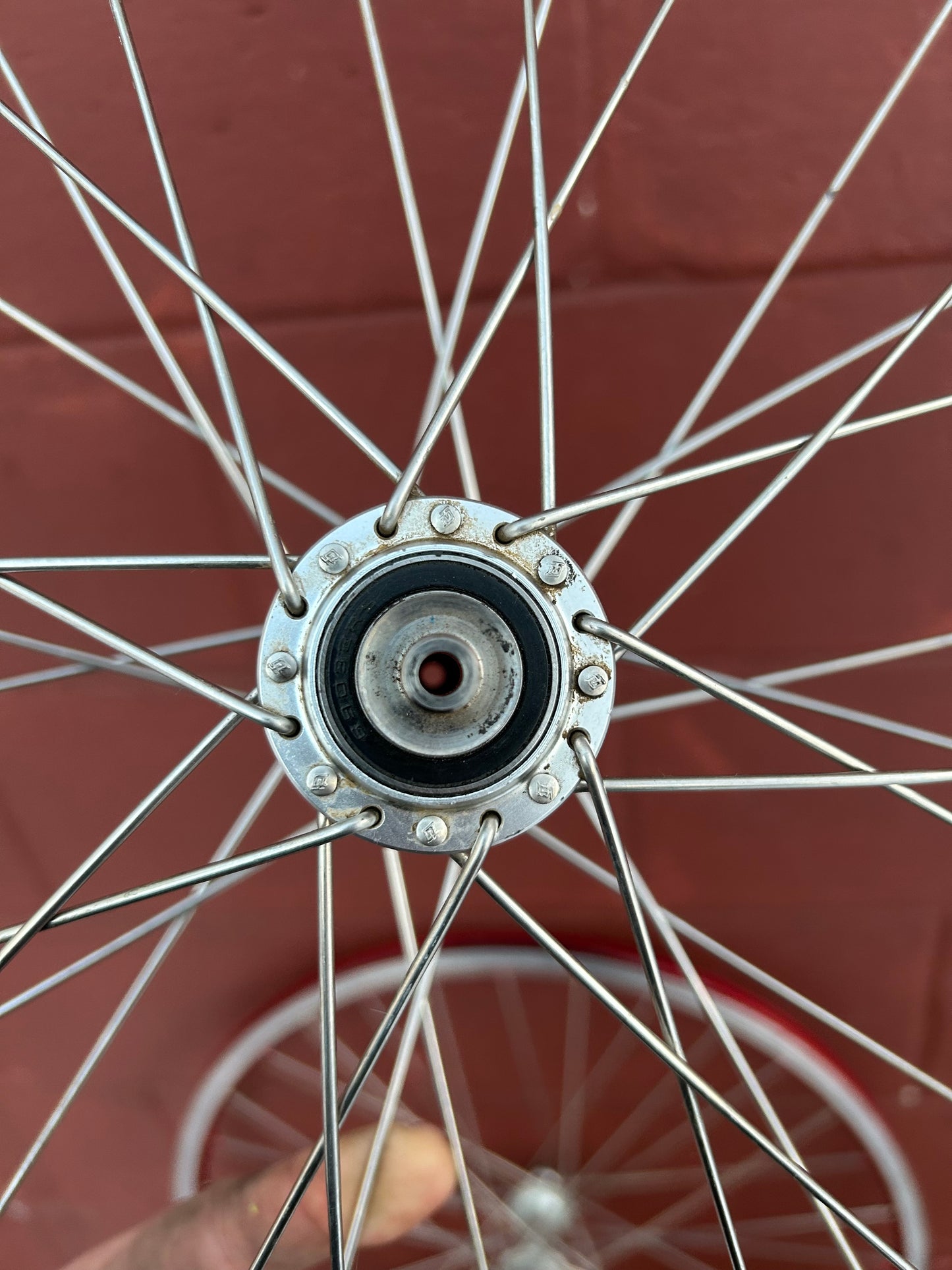 Sun Rims Red Anodized CR17A Coda 900 26 Inch Wheelset