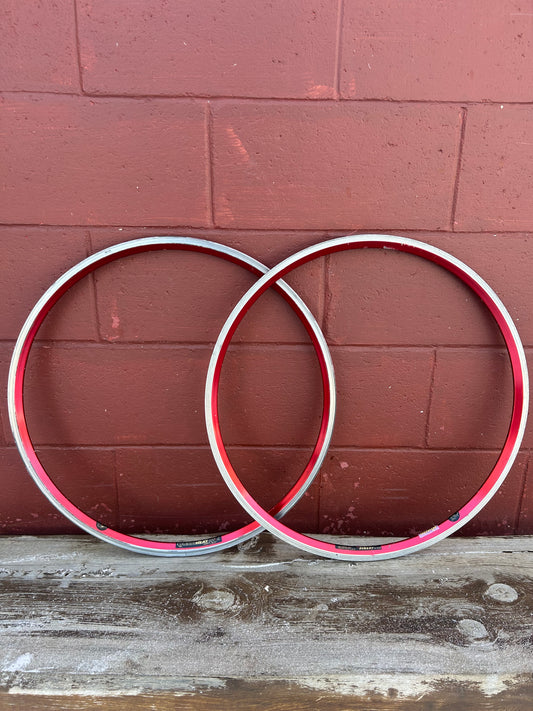 Velocity AeroHeat AT Red Anodized 26" 32 Hole Rims