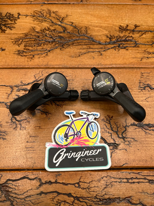 Shimano Deore XT SL-M732 7 Speed Thumb Shifters