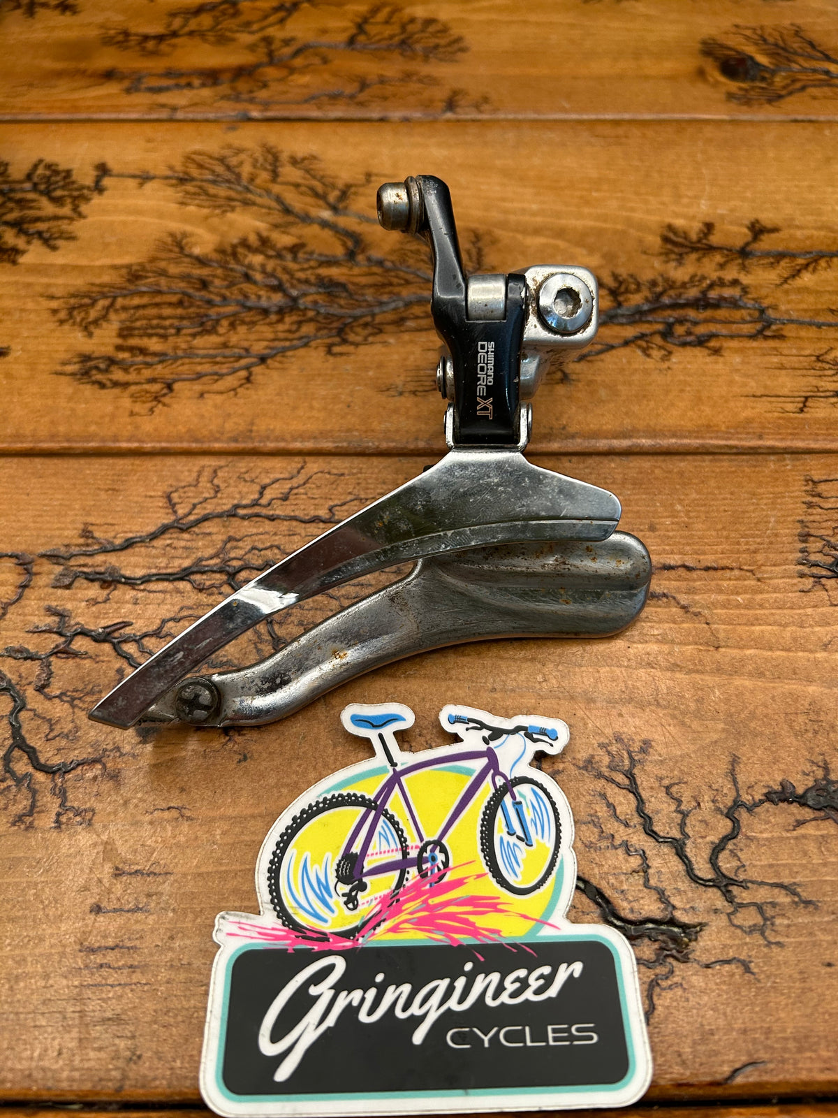 Shimano Deore XT FD-M735 31.8mm Bottom Pull Band Type Front Derailleur