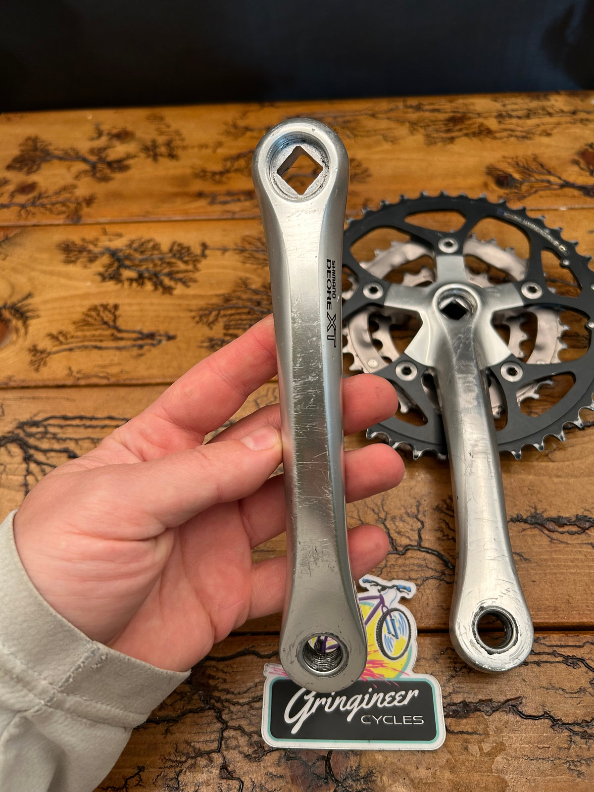 Shimano Deore XT FC-M737 44/32/22 170mm Crankset