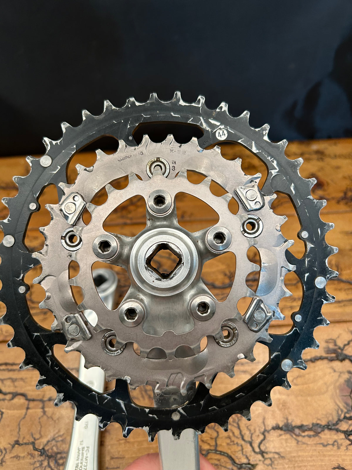 Shimano Deore XT FC-M737 44/32/22 170mm Crankset