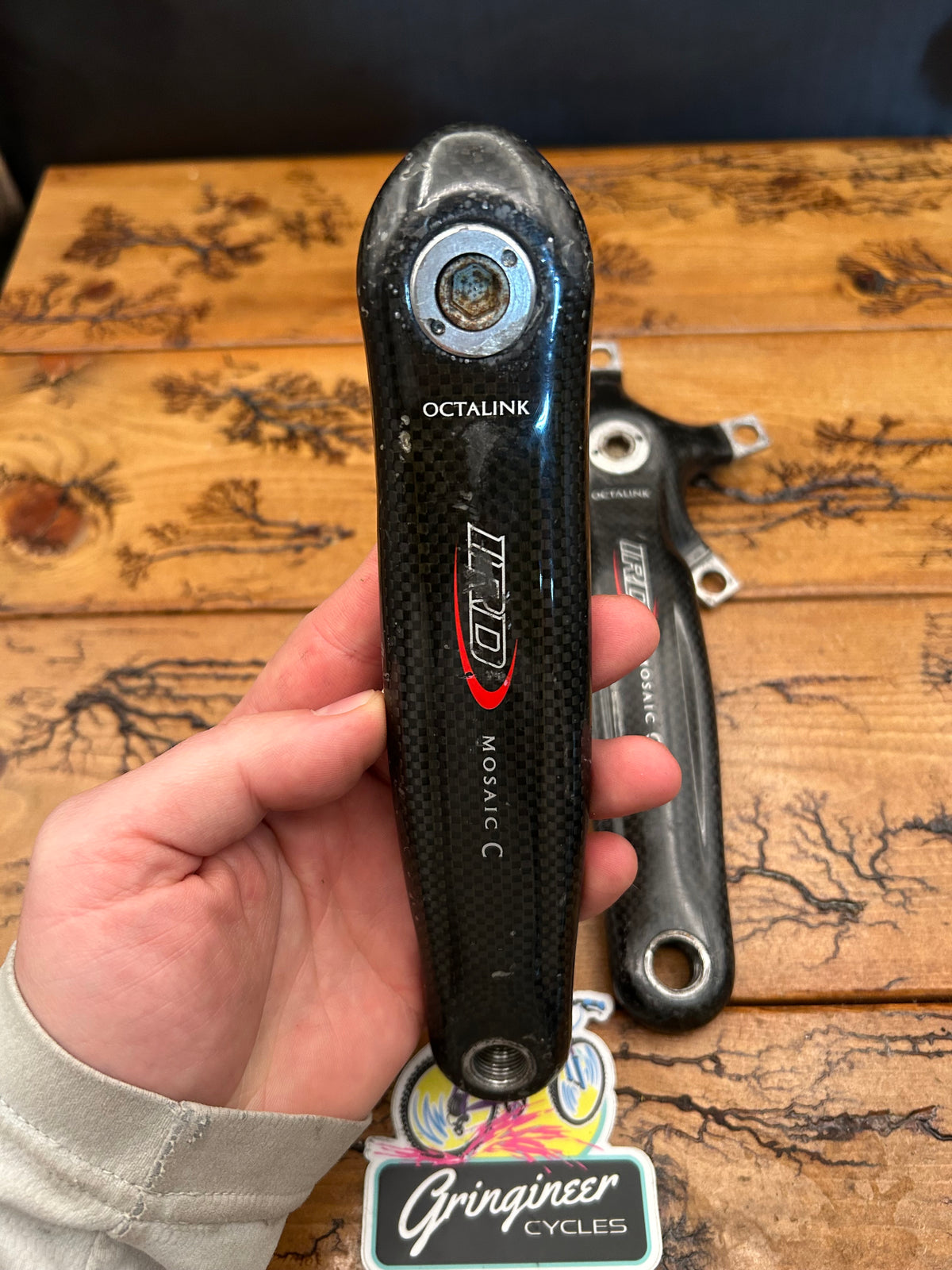 IRD Mosaic C Carbon Octalink V2 175mm Crankarms