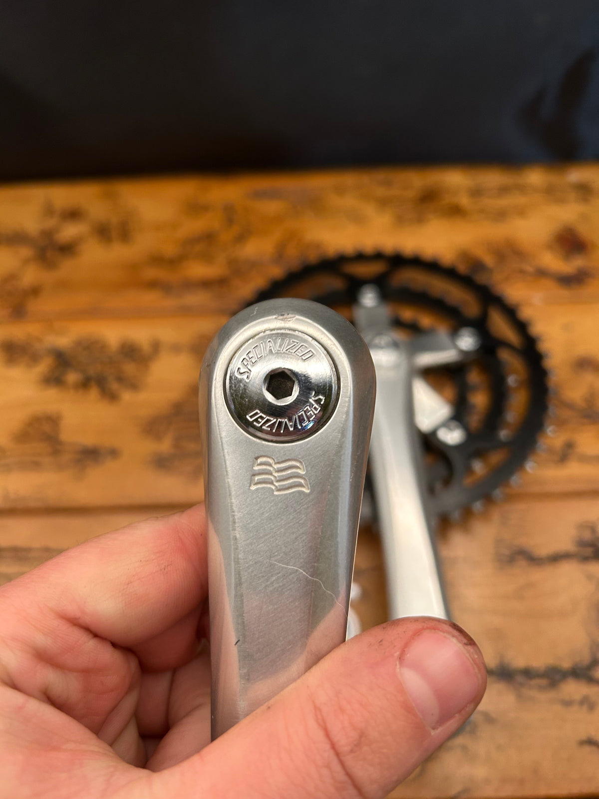 Specialized Flag 48/38/28 175mm Square Taper Crankset