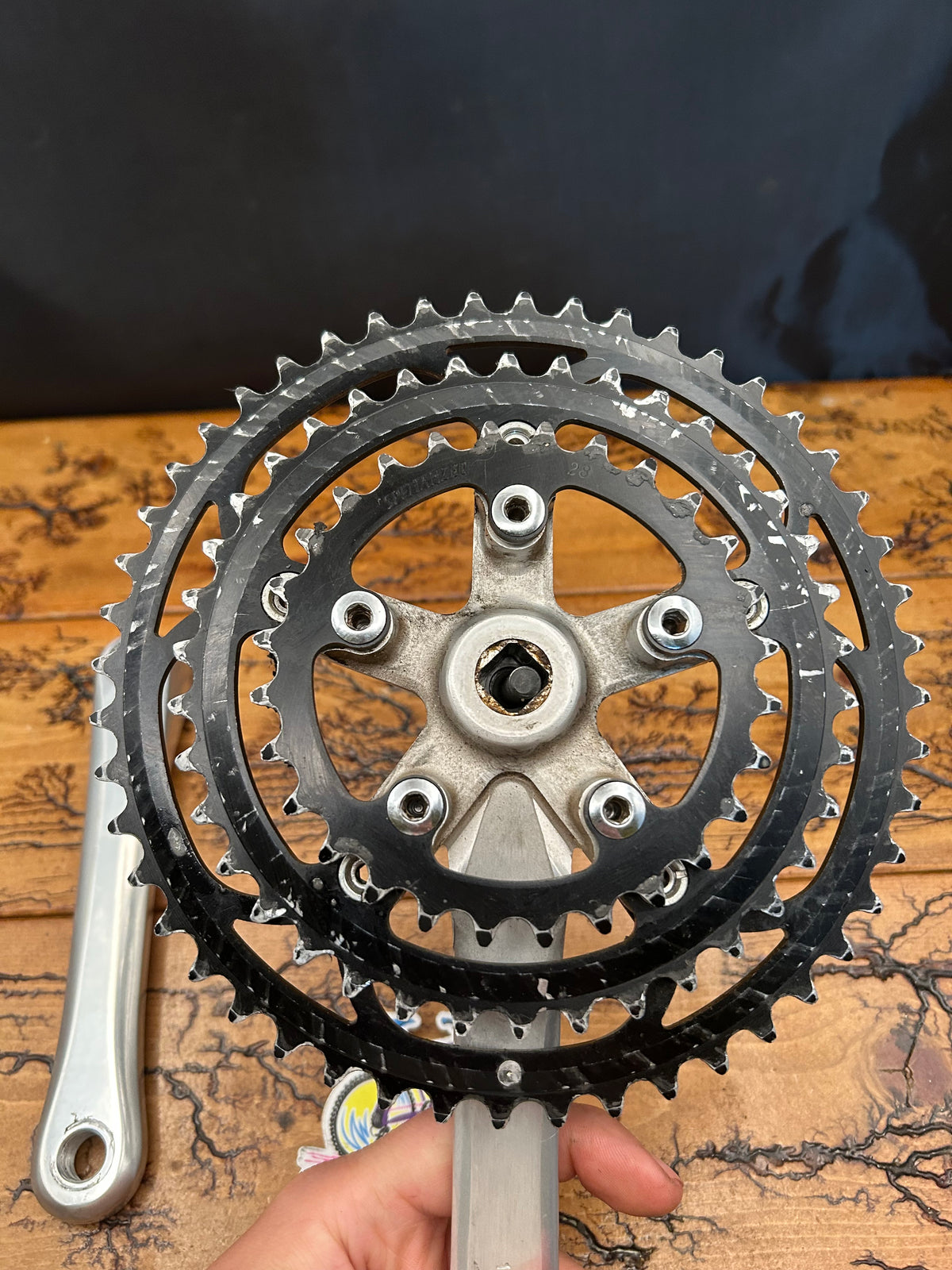Specialized Flag 48/38/28 175mm Square Taper Crankset