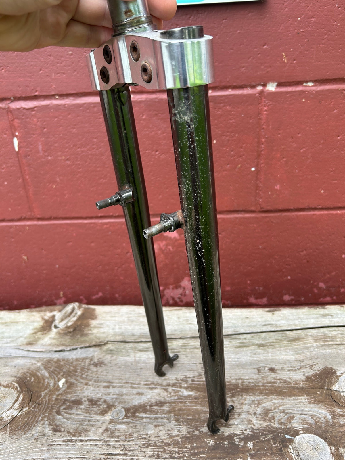 Yokota Switch Blade 1 1/8 Inch Threaded Rigid Fork