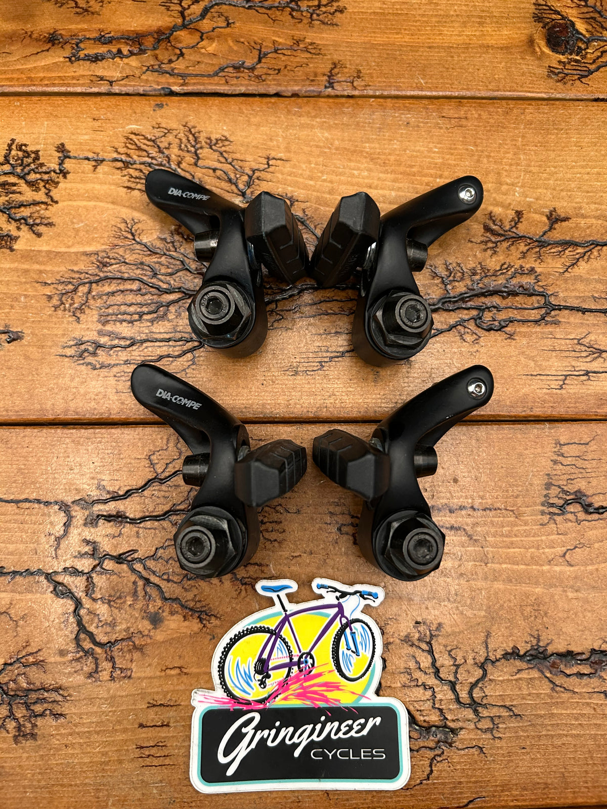 Dia Compe 984 Black Cantilever Brake Set