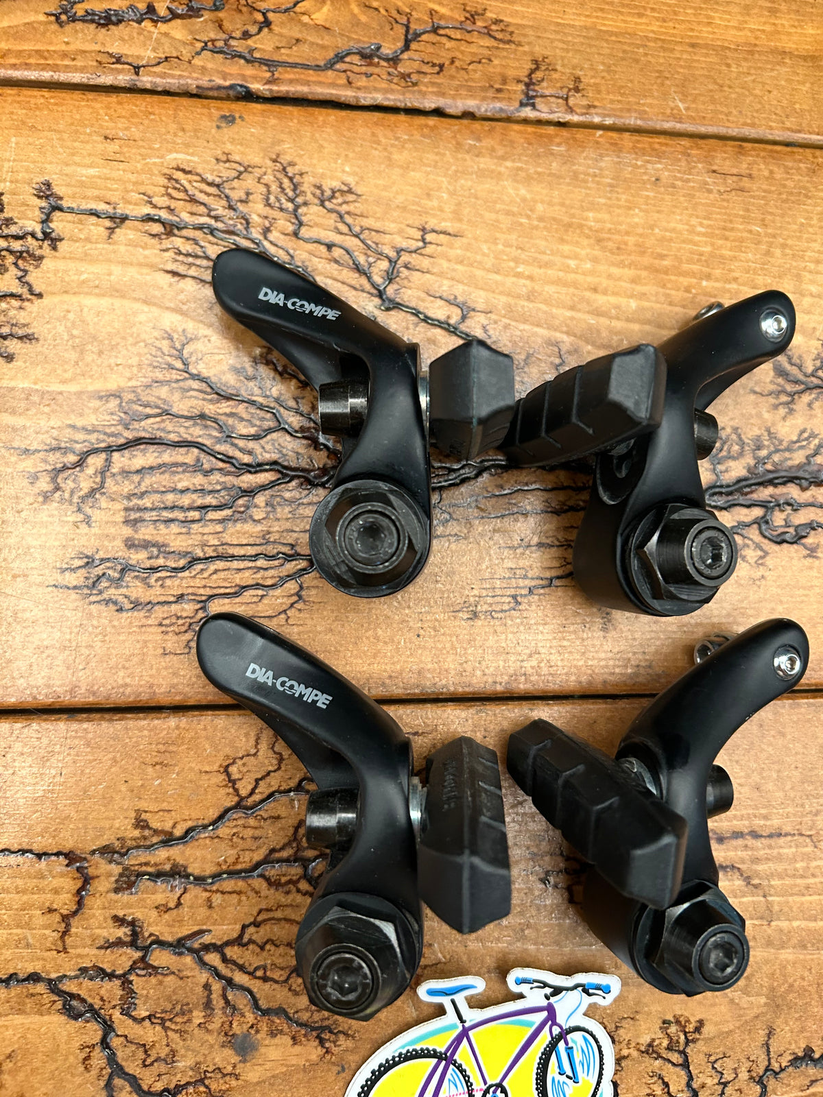 Dia Compe 984 Black Cantilever Brake Set