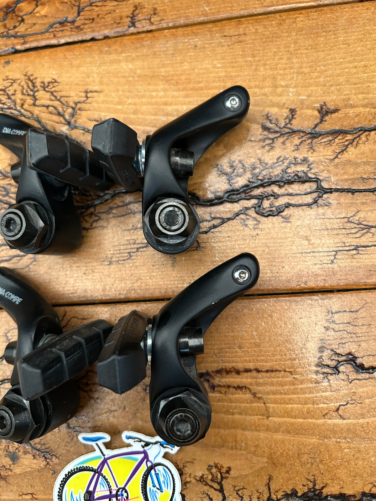 Dia Compe 984 Black Cantilever Brake Set