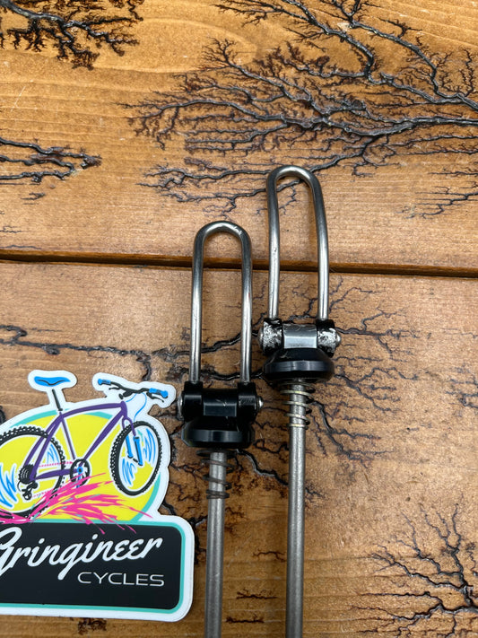 Odyssey Svelte Black Quick Release Skewer Set