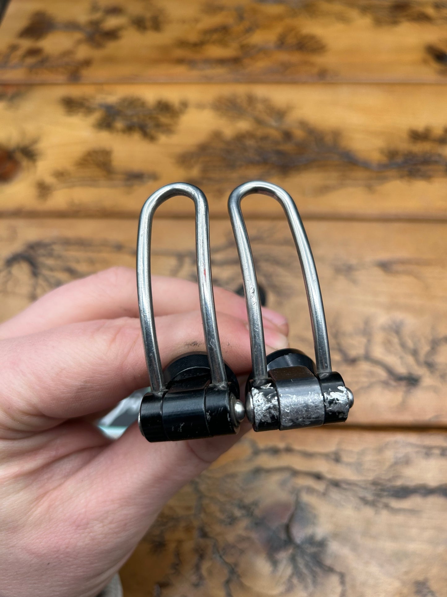 Odyssey Svelte Black Quick Release Skewer Set