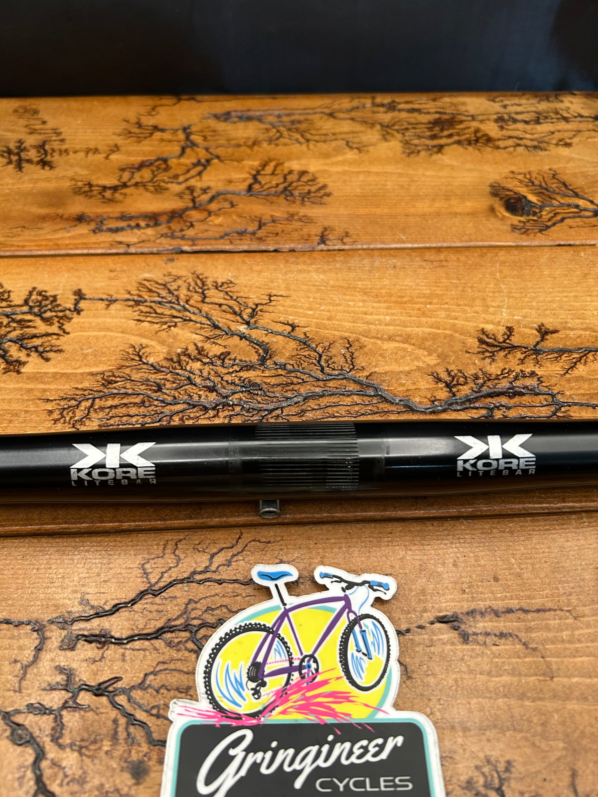 Kore Lite Bar 580mm 25.4mm Black Handlebar