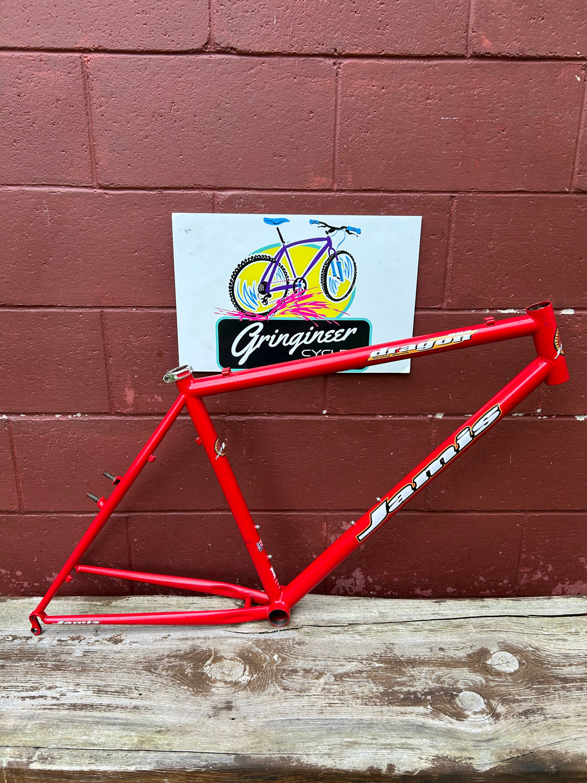 1999 19" Jamis Dragon 853 Steel Frame