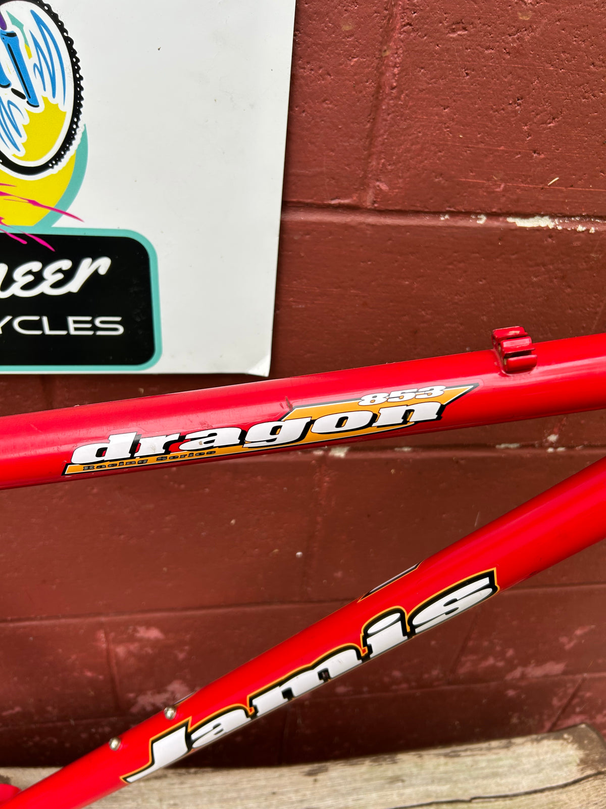 1999 19" Jamis Dragon 853 Steel Frame