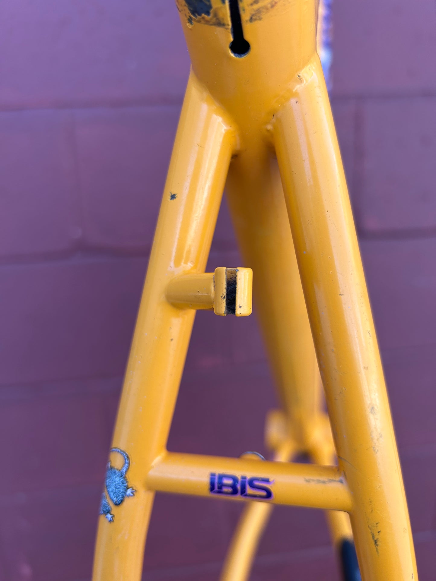 1992 17" Ibis Mojo Frame and Stem