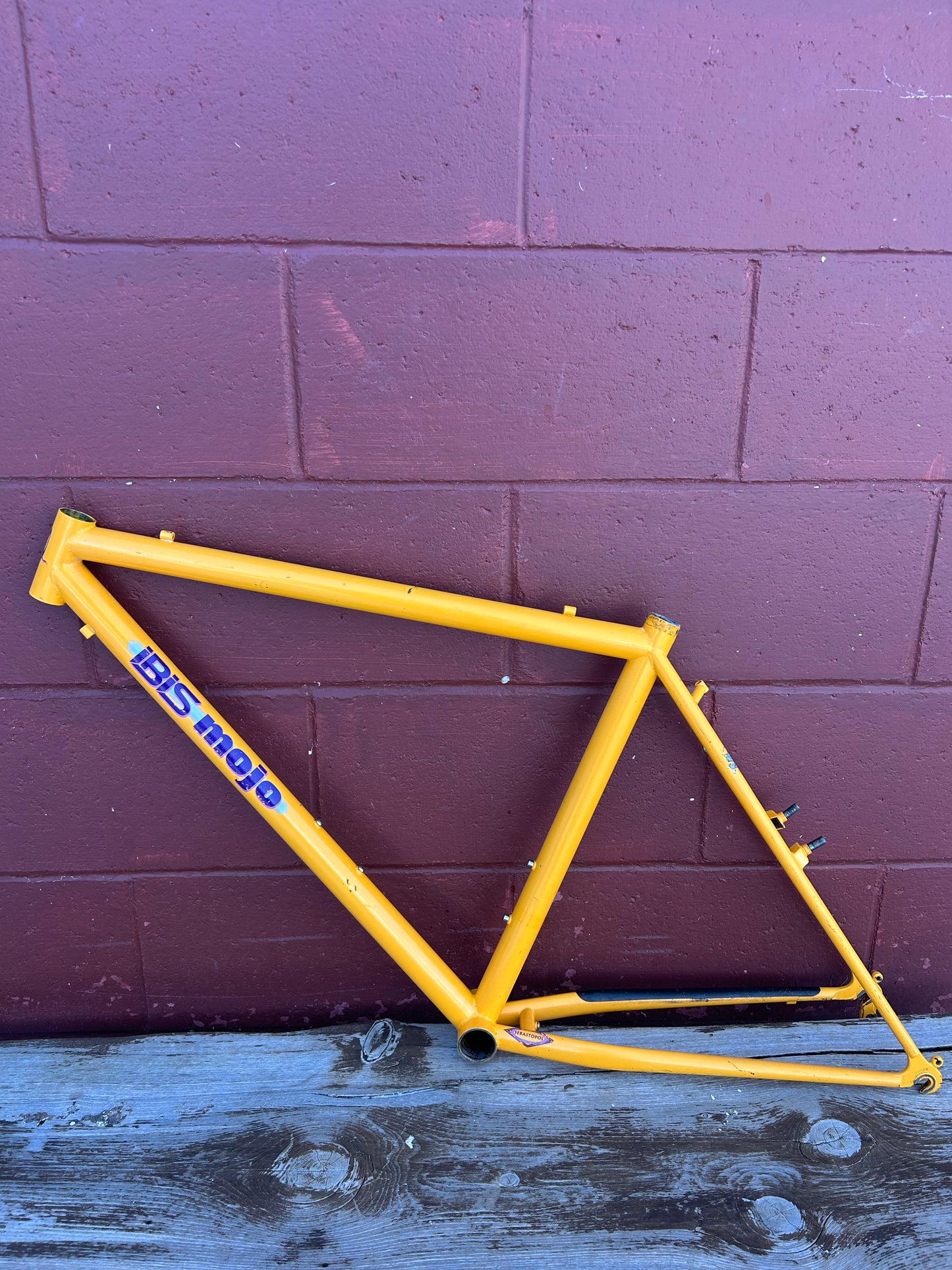 1992 17" Ibis Mojo Frame and Stem