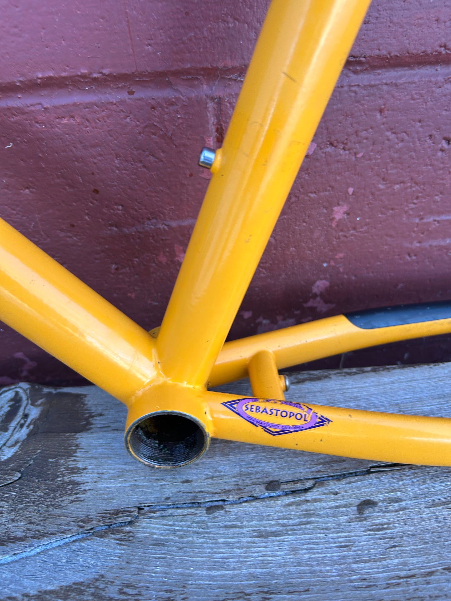 1992 17" Ibis Mojo Frame and Stem