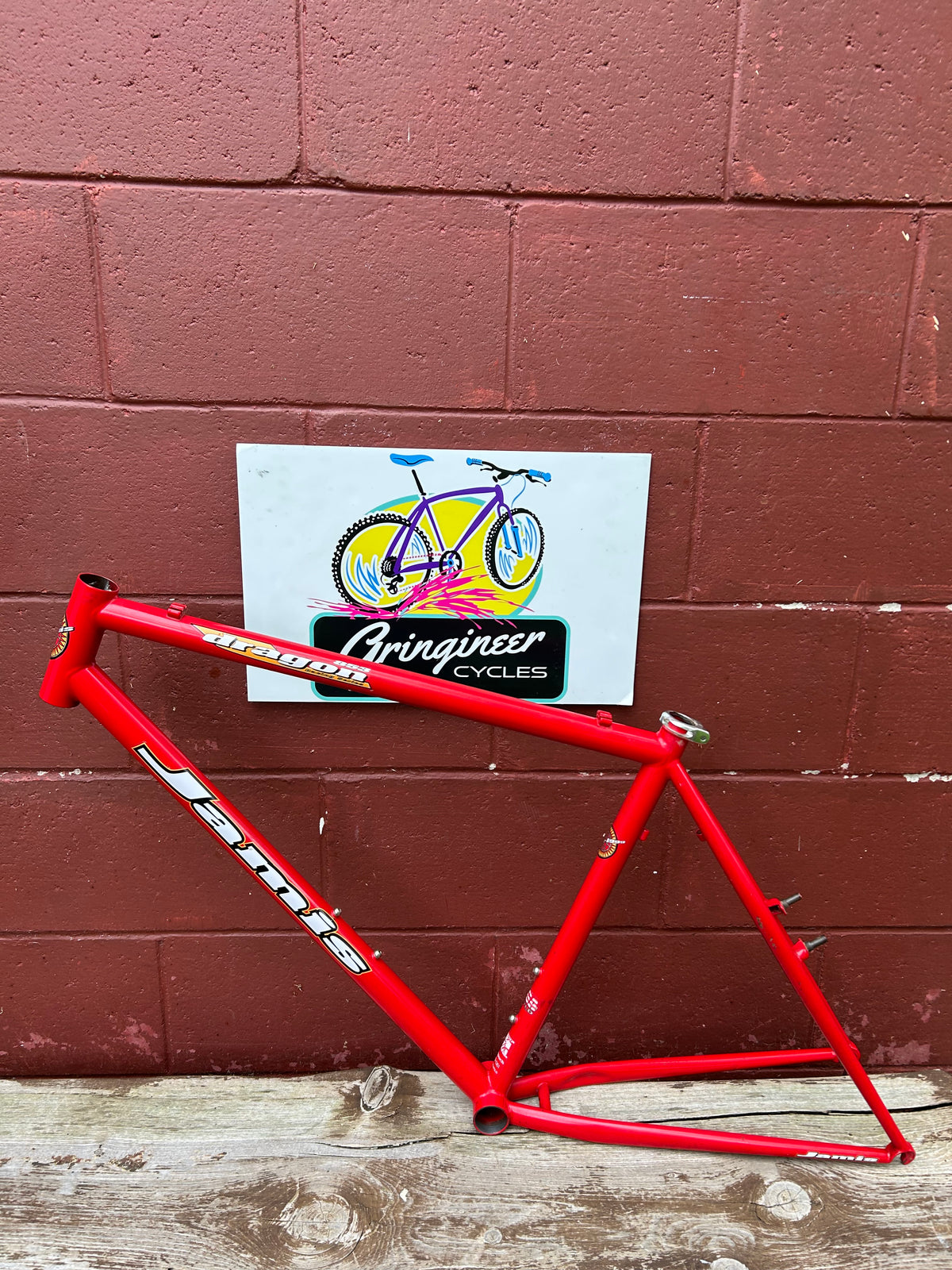 1999 19" Jamis Dragon 853 Steel Frame
