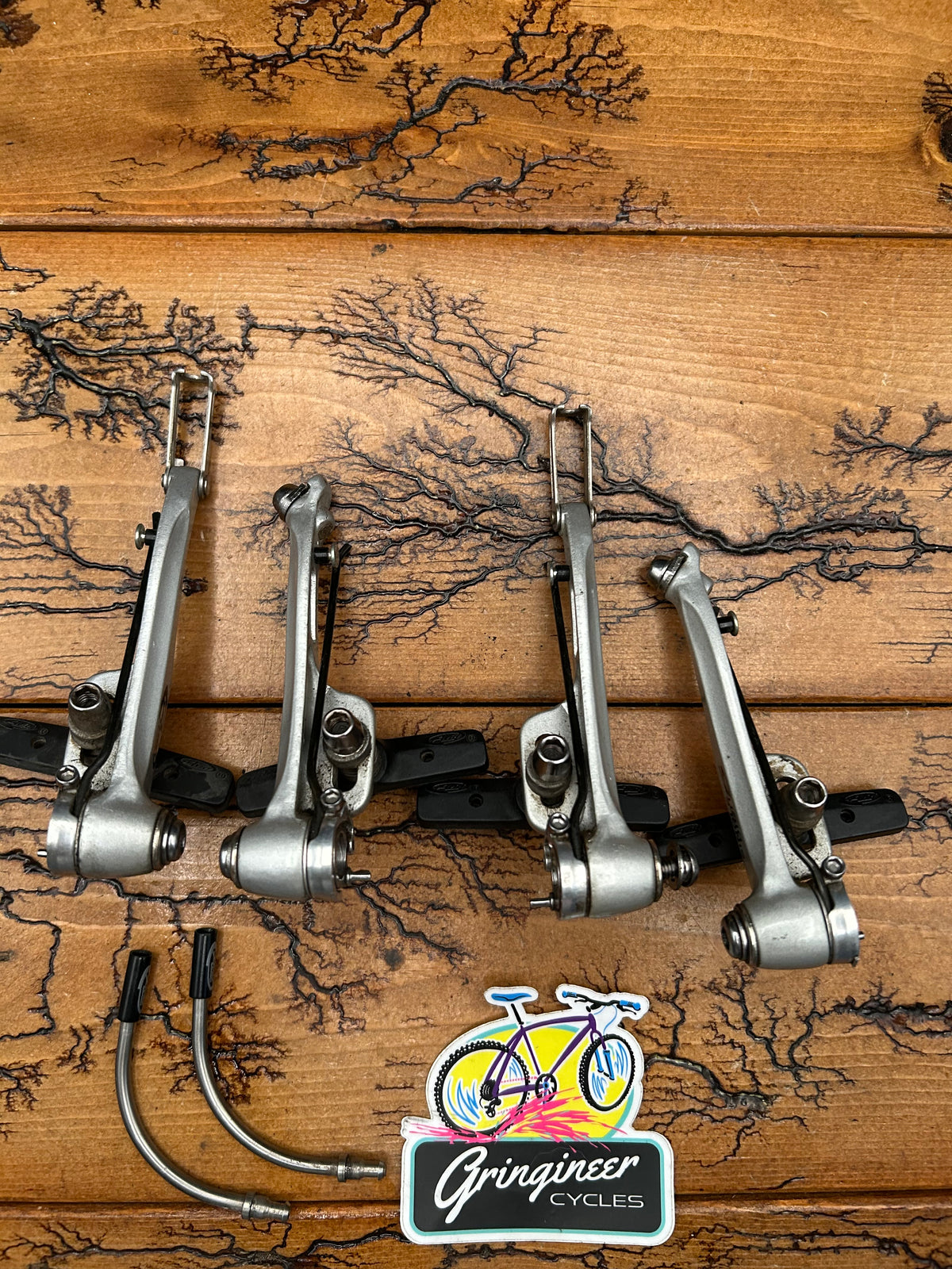 Avid Single Digit 5 Silver V Brake Set