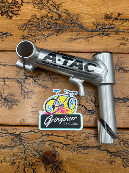 Answer Atac Easton Taperwall Silver 130mm 15 Degree 1 1/8 Quill Stem