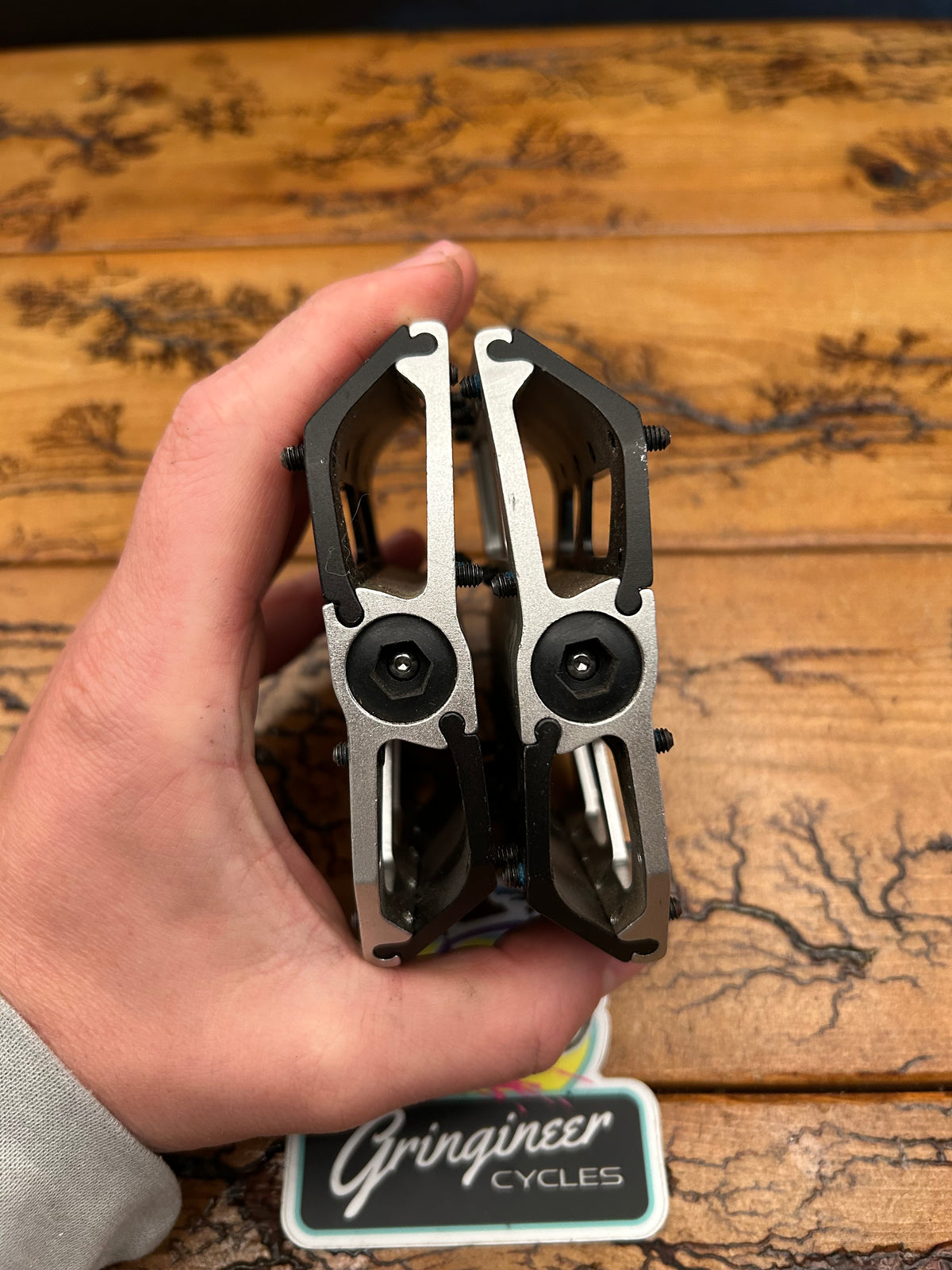 Crank Brothers 5050 Black/Silver Pedals