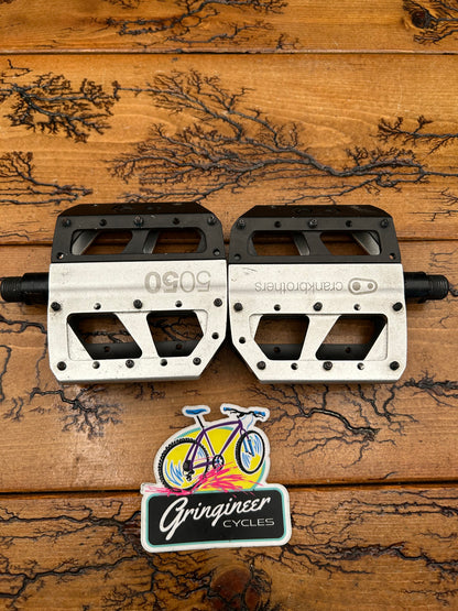 Crank Brothers 5050 Black/Silver Pedals