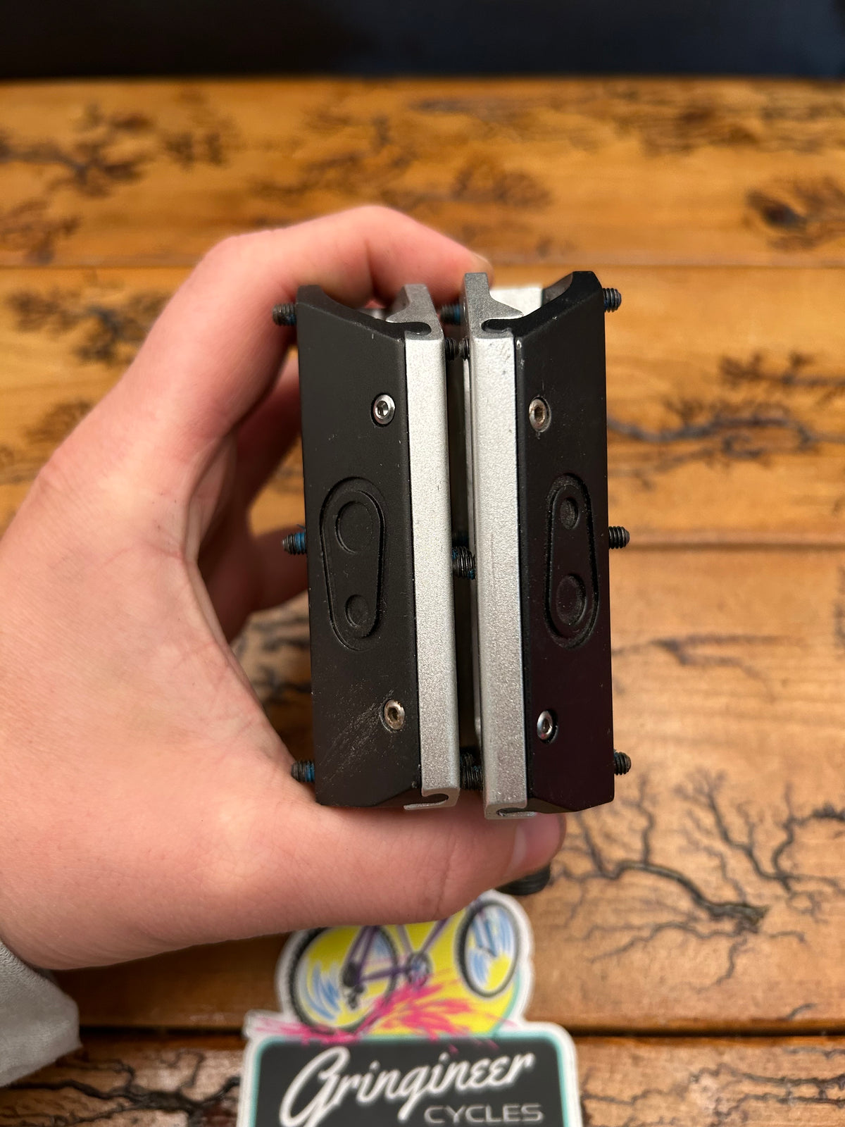 Crank Brothers 5050 Black/Silver Pedals