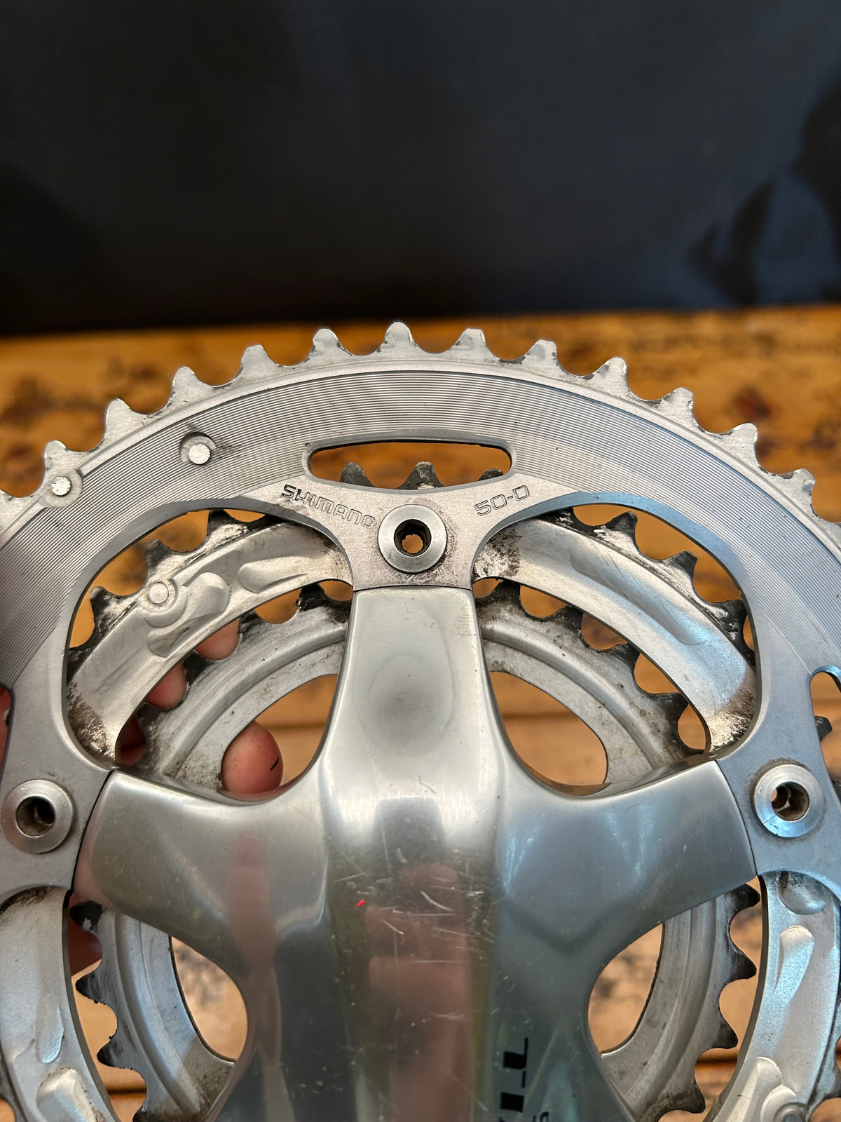 Shimano Tiaga FC-4503 50/39/30 170mm Hollowtech II Crankset