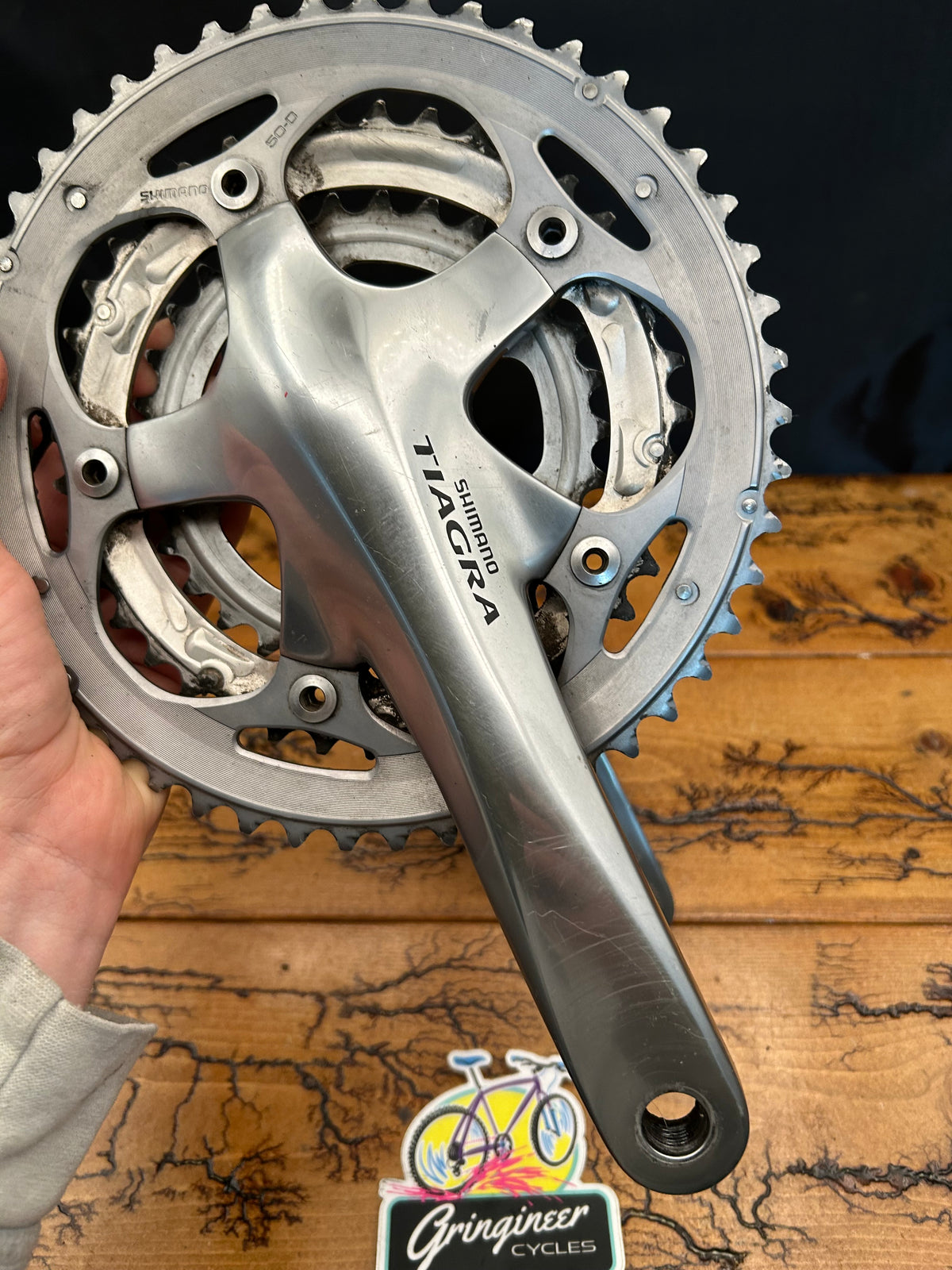 Shimano Tiaga FC-4503 50/39/30 170mm Hollowtech II Crankset