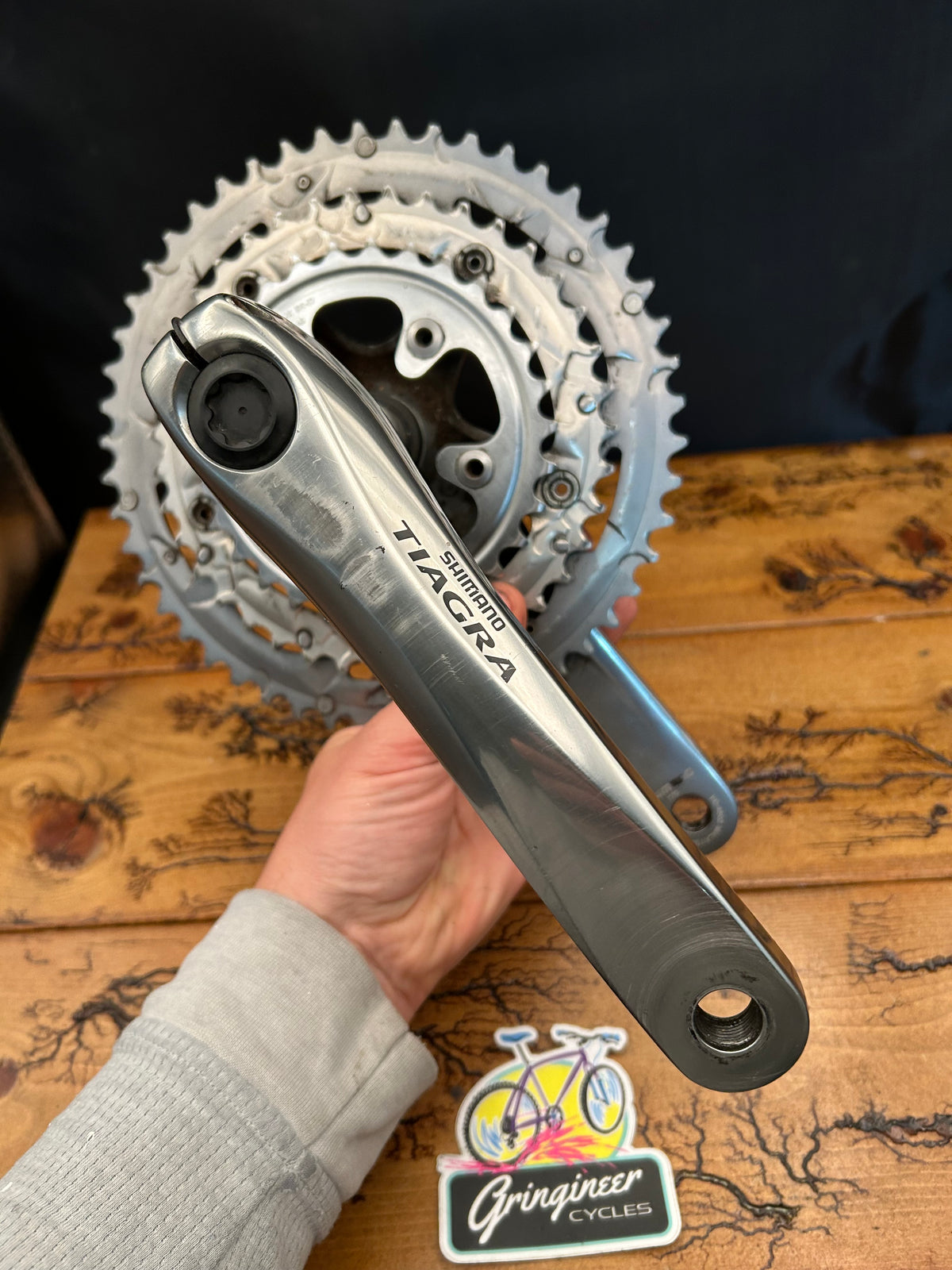 Shimano Tiaga FC-4503 50/39/30 170mm Hollowtech II Crankset