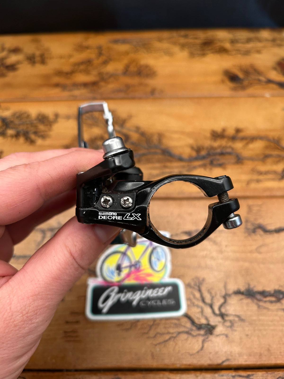 Deore LX FD-M566 28.6mm Bottom Pull Front Derailleur