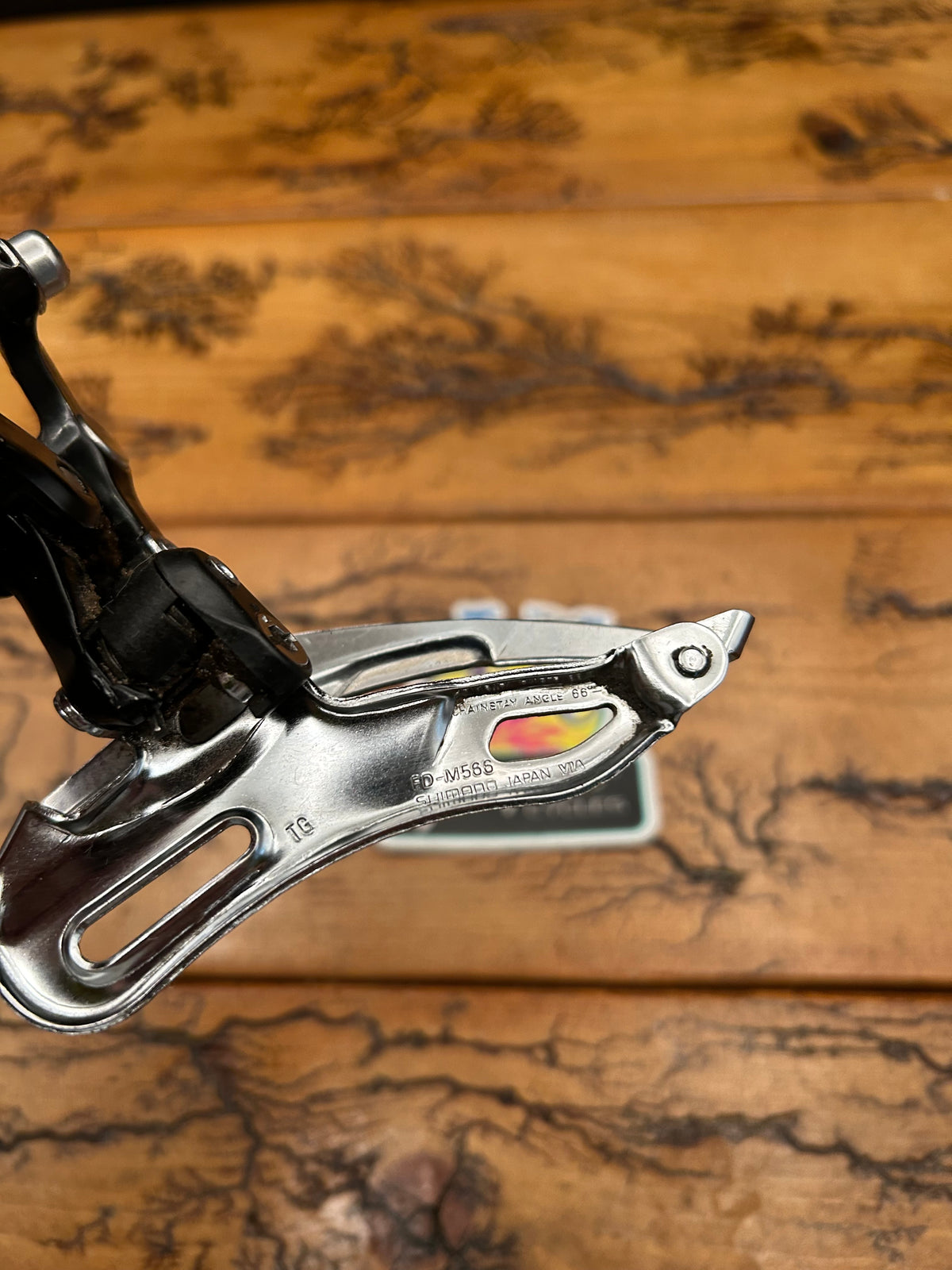 Deore LX FD-M566 28.6mm Bottom Pull Front Derailleur