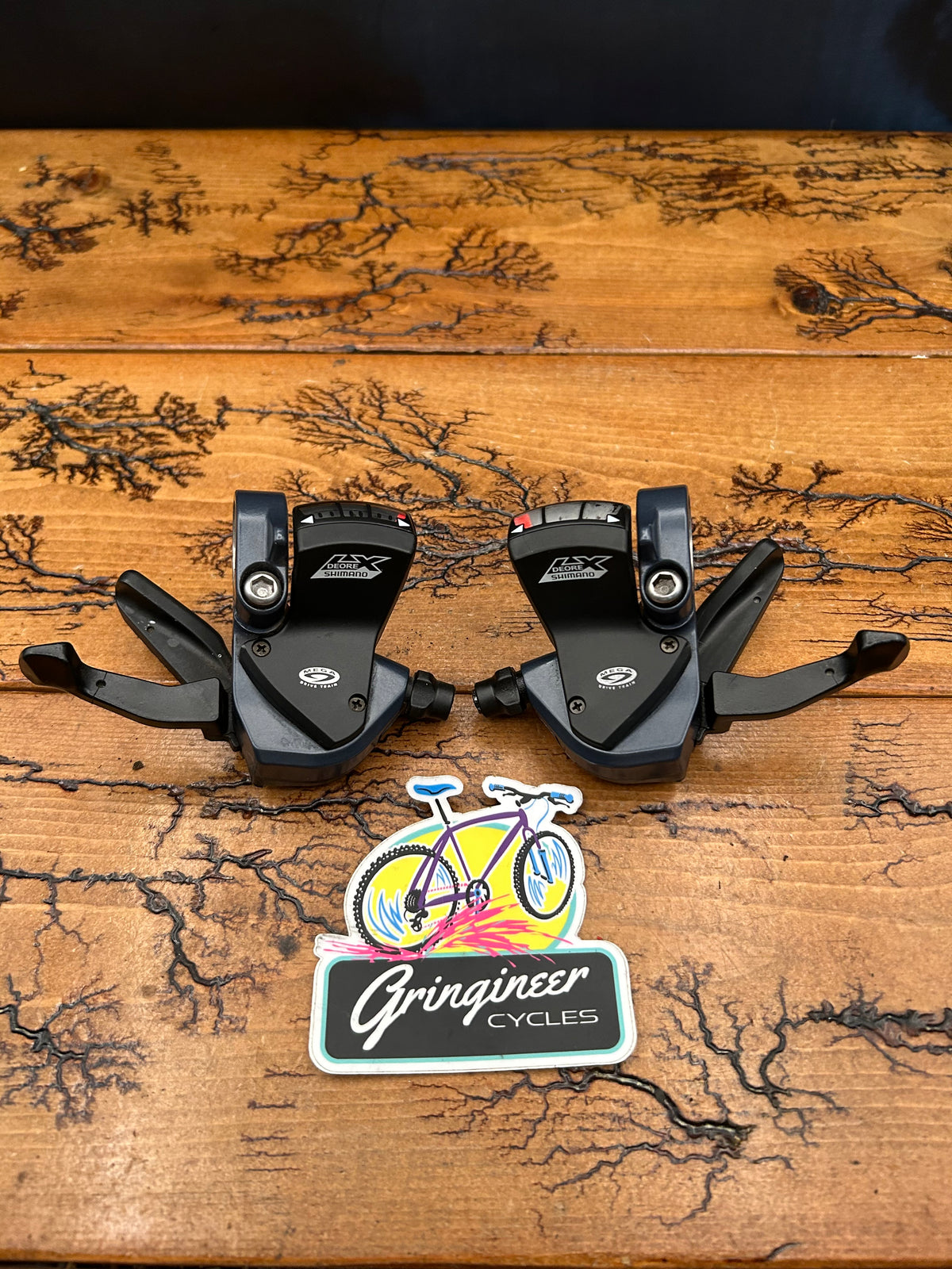 Shimano Deore LX SL-M570 3x9 Shifter Set