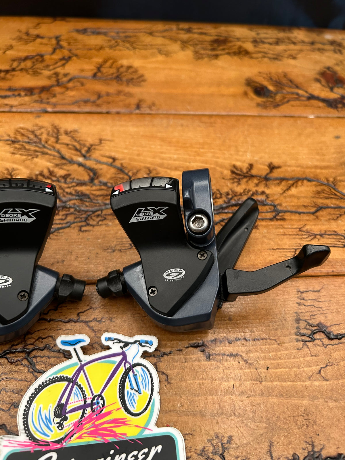 Shimano Deore LX SL-M570 3x9 Shifter Set