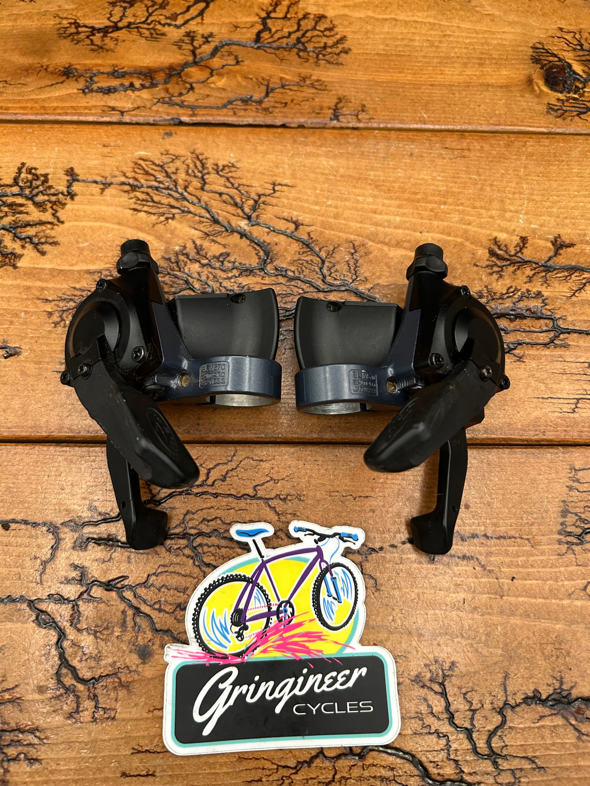 Shimano Deore LX SL-M570 3x9 Shifter Set