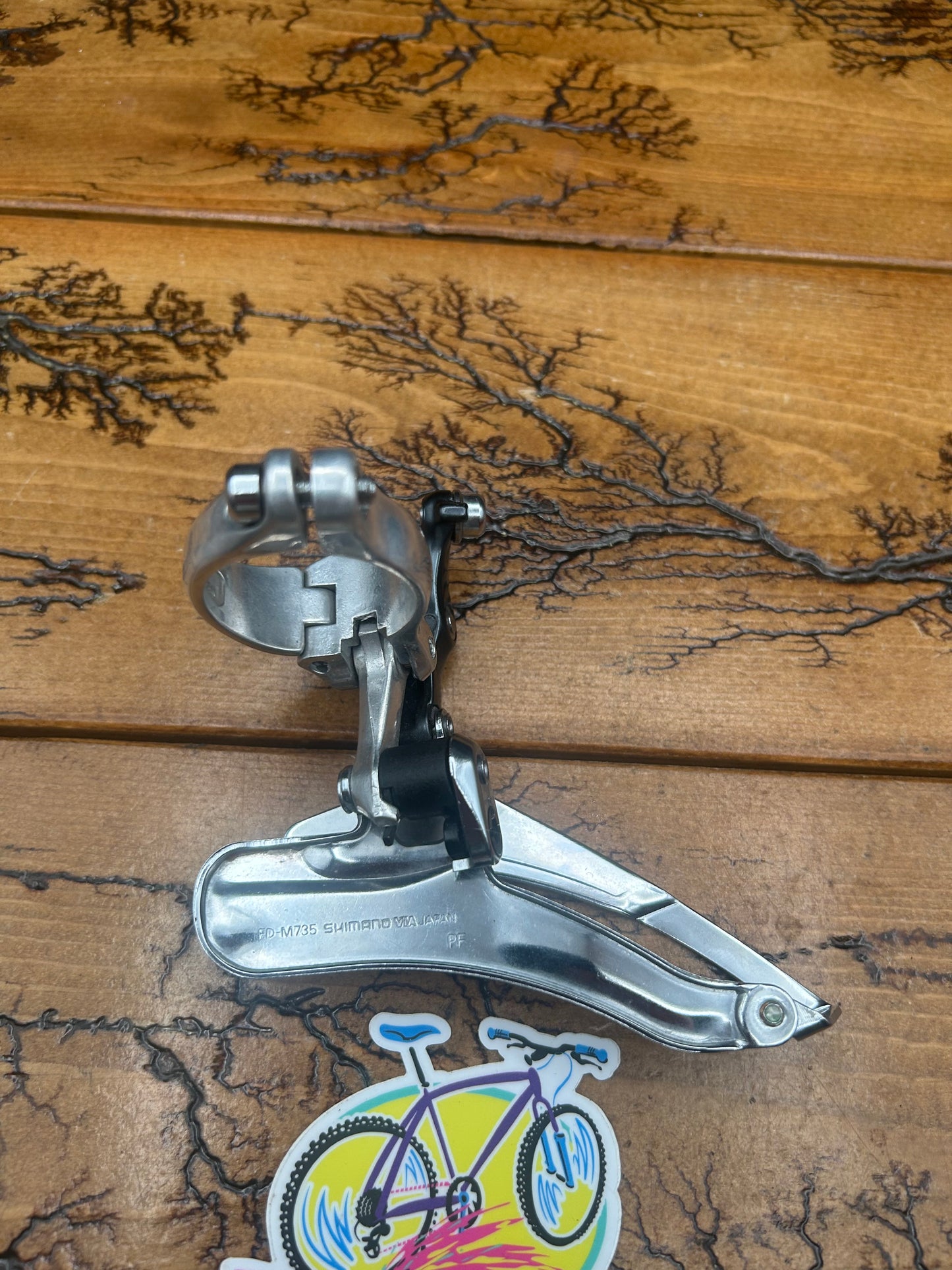 Shimano Deore XT FD-M735 34.9mm Bottom Pull Front Derailleur