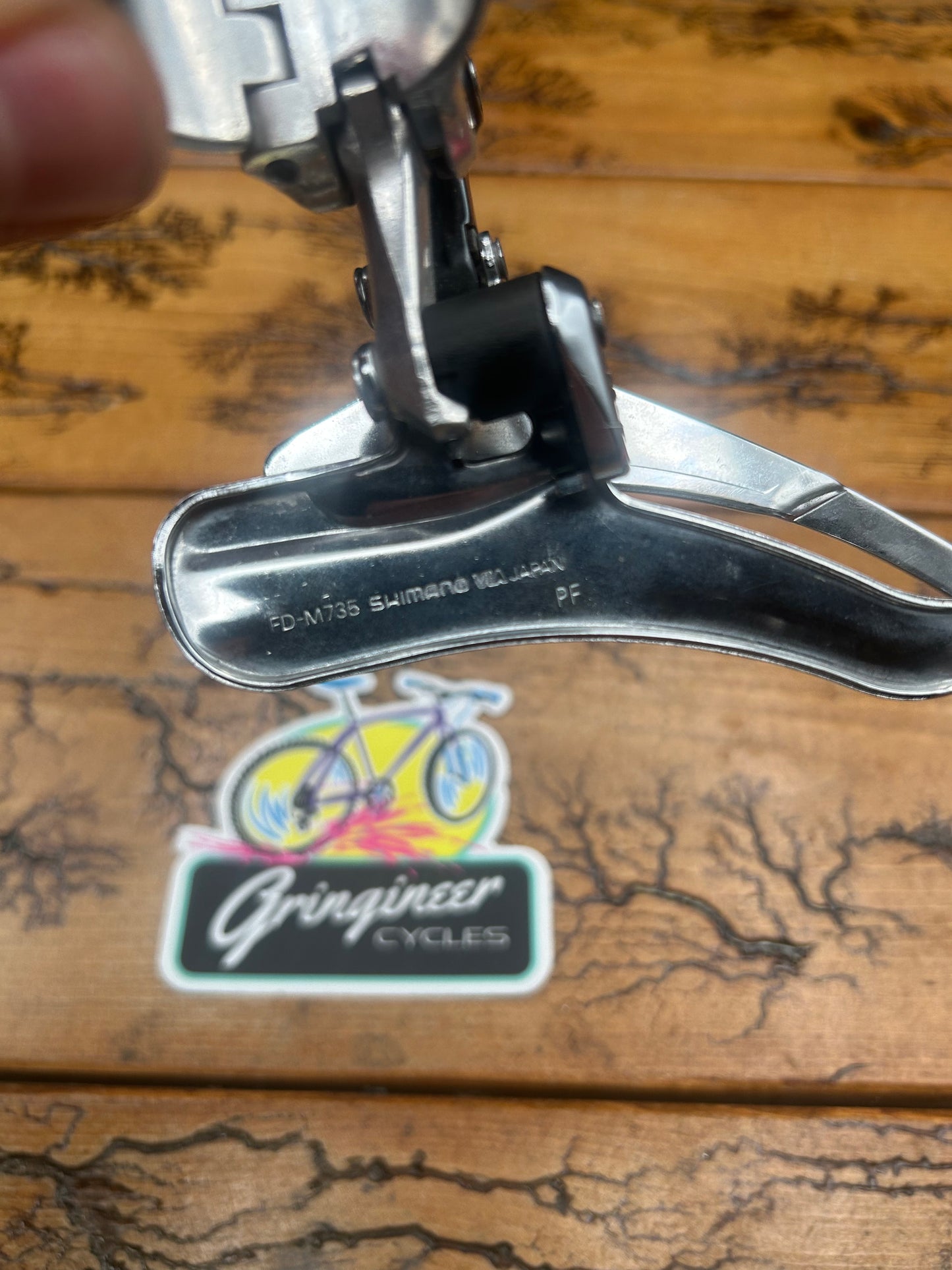 Shimano Deore XT FD-M735 34.9mm Bottom Pull Front Derailleur