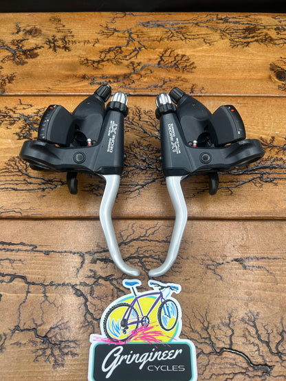Shimano Deore XT ST-M738 3x8 Shifter Brake Lever Set