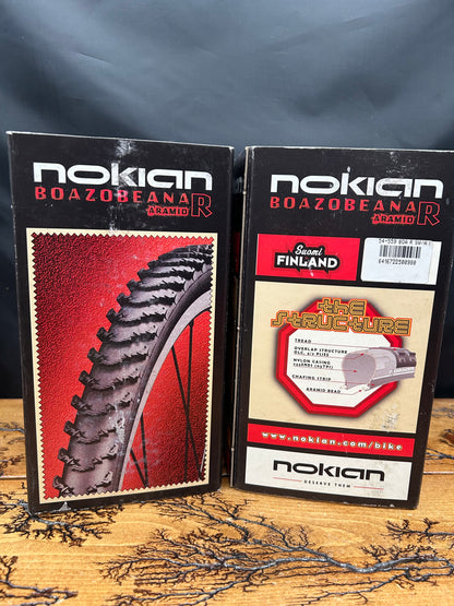 Nokian Boazobeana R 26x2.1 Blue and Black Tires NOS