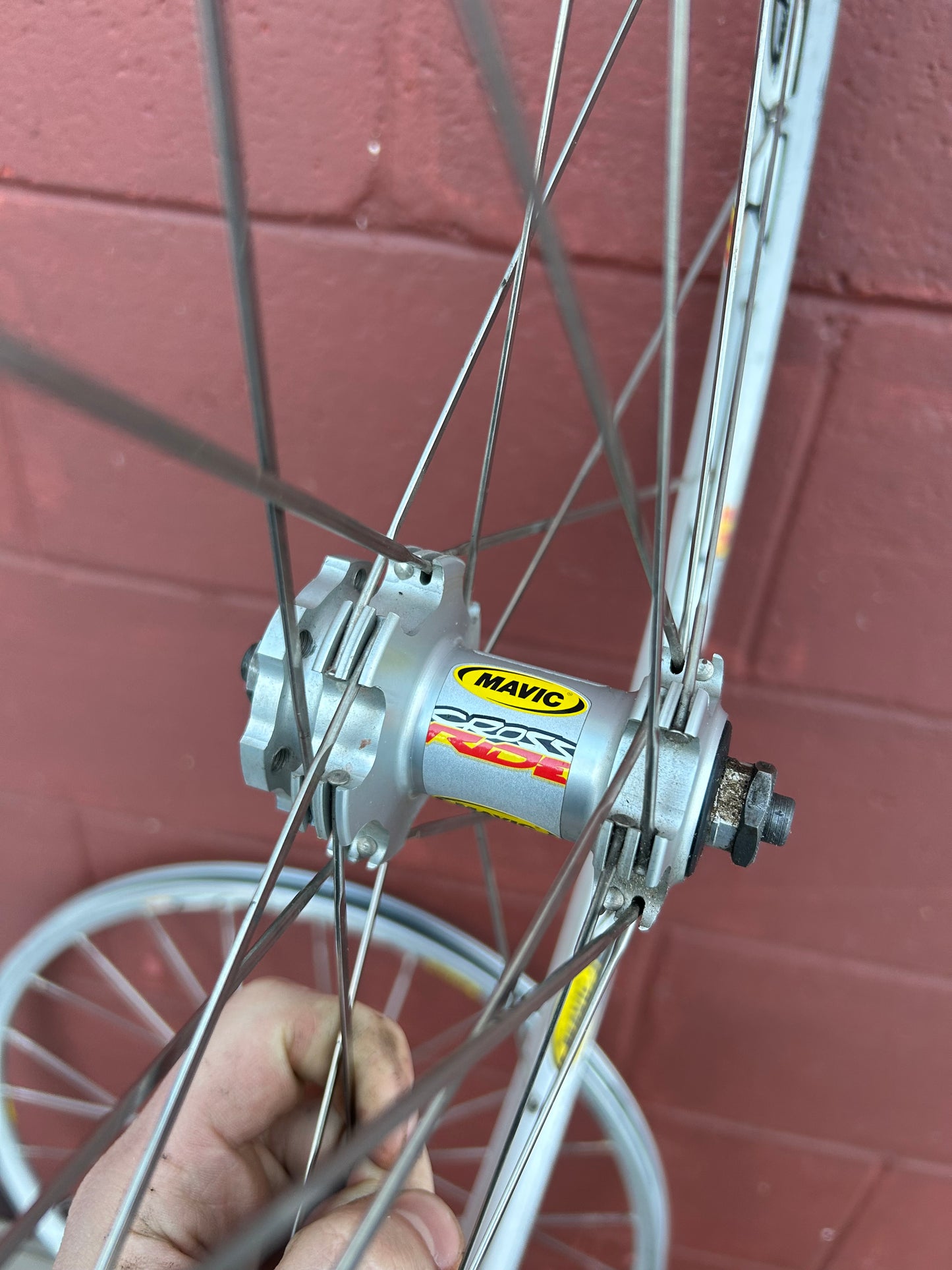 Mavic Cross Ride 26" Rim / Disc QR Wheelset