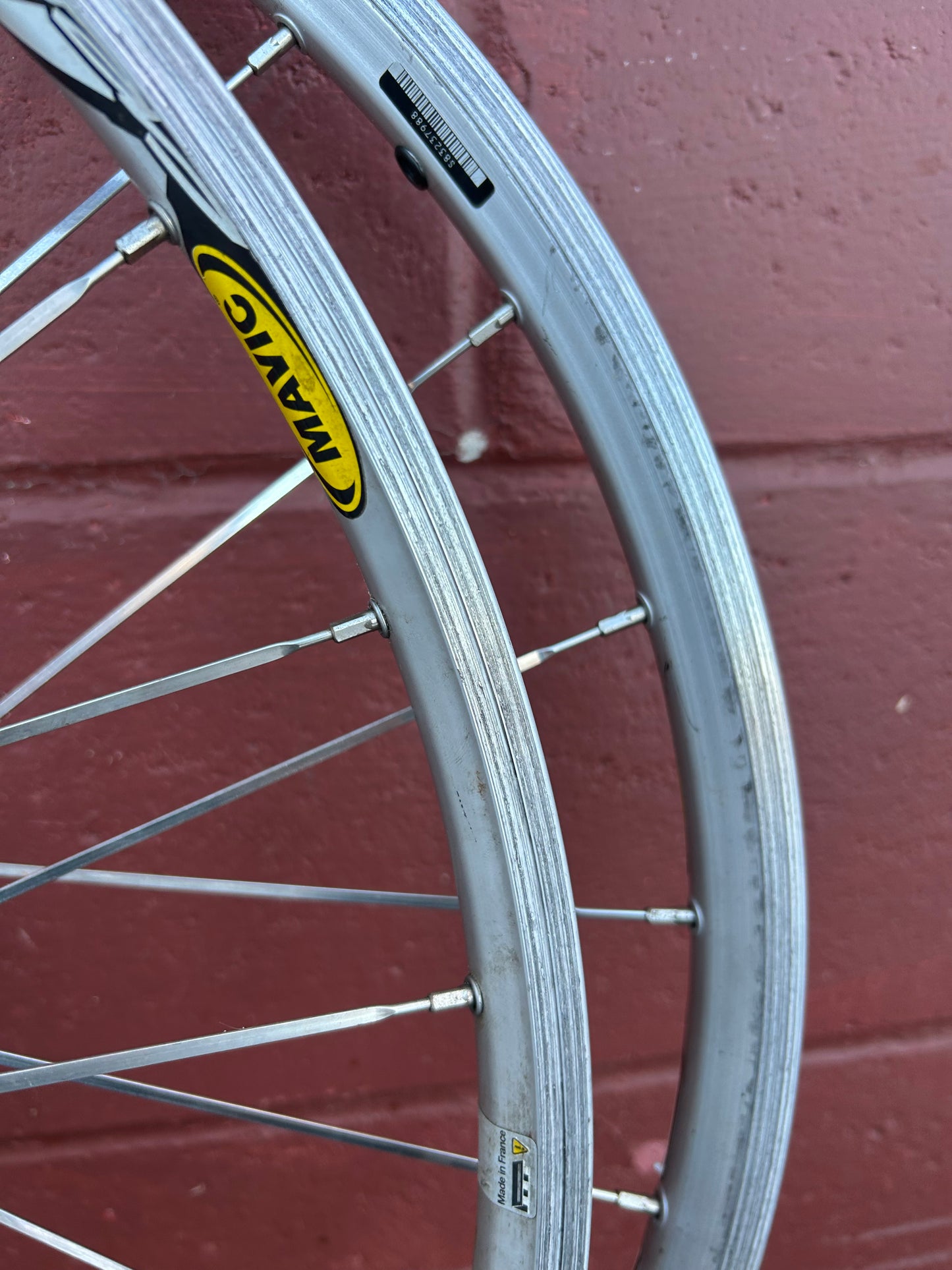 Mavic Cross Ride 26" Rim / Disc QR Wheelset