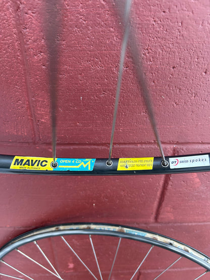 Mavic Open 4 CD Campagnolo EXA Drive 8 Speed 700c Wheelset