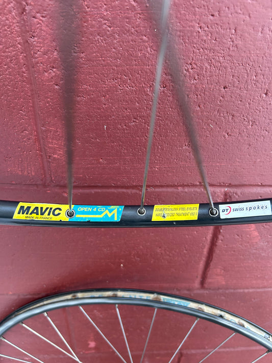 Mavic Open 4 CD Campagnolo EXA Drive 8 Speed 700c Wheelset